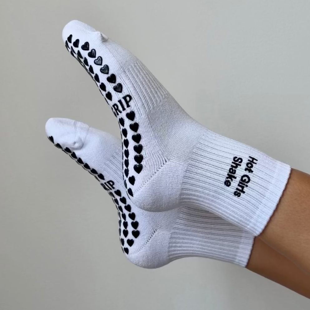 Hot Girls Shake Grip Socks