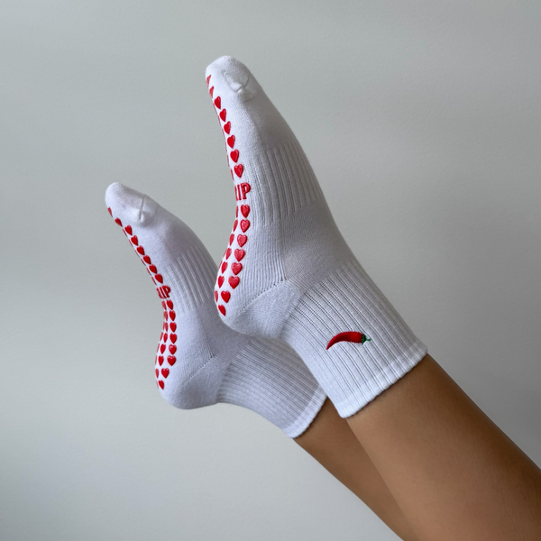 Extra Spicy Grip Socks