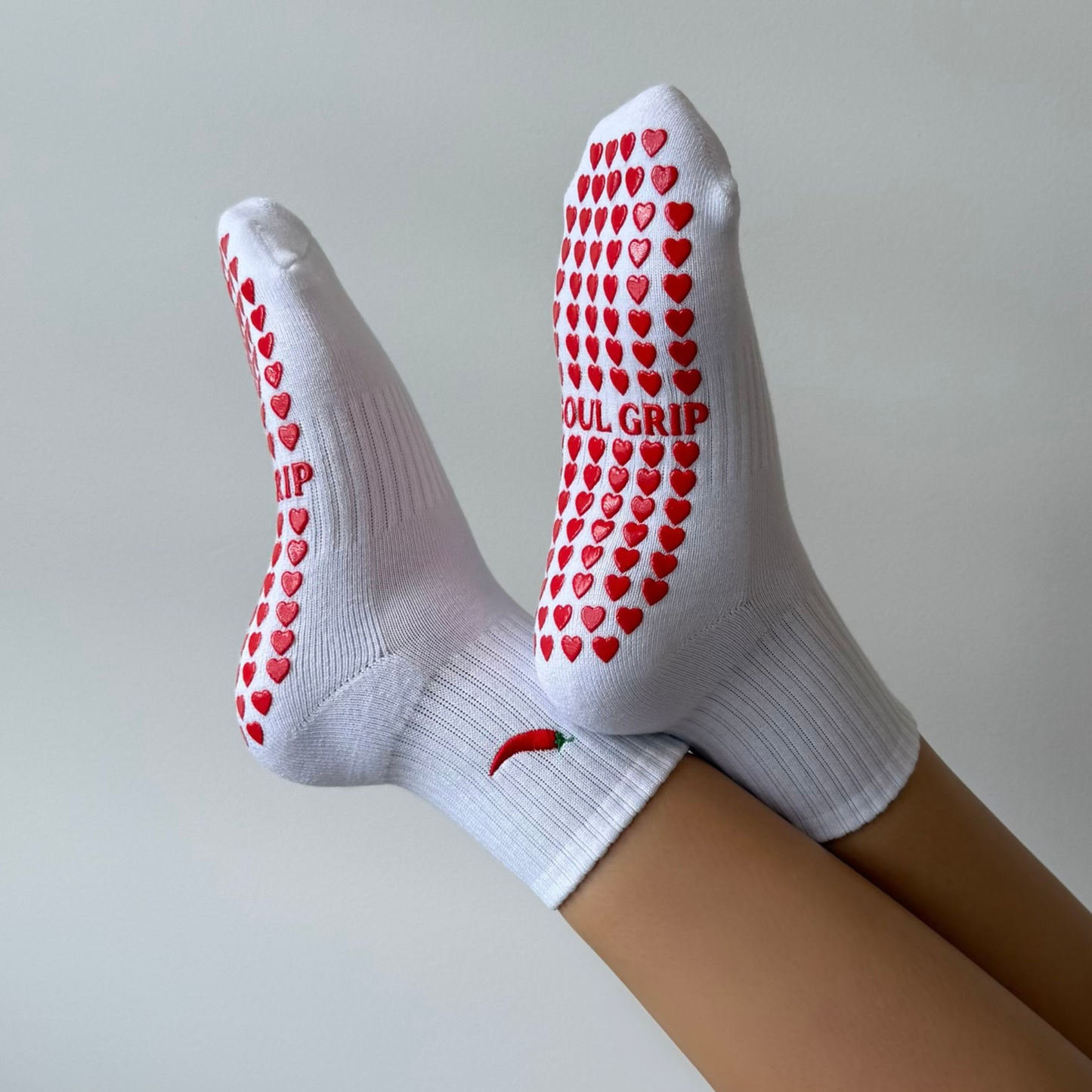 Extra Spicy Grip Socks