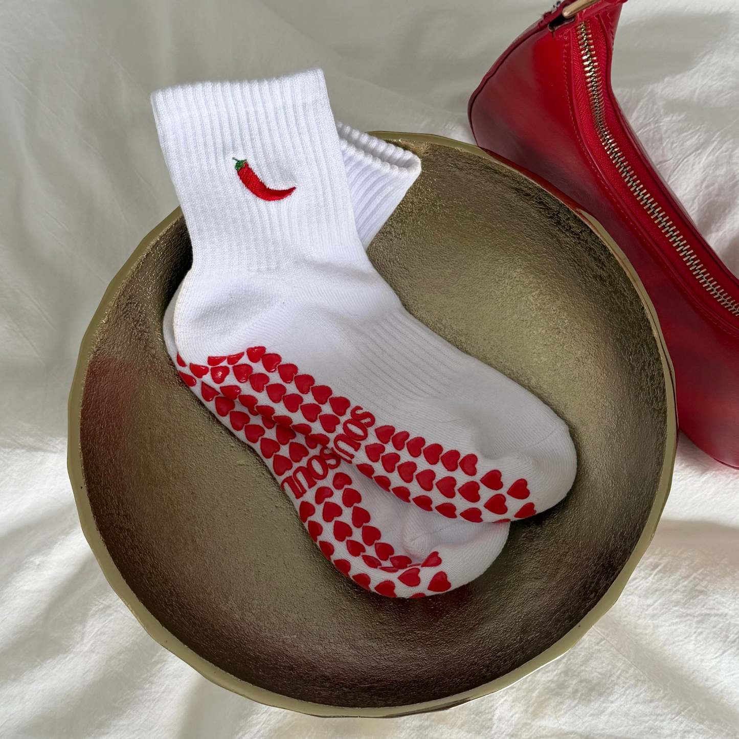 Extra Spicy Grip Socks