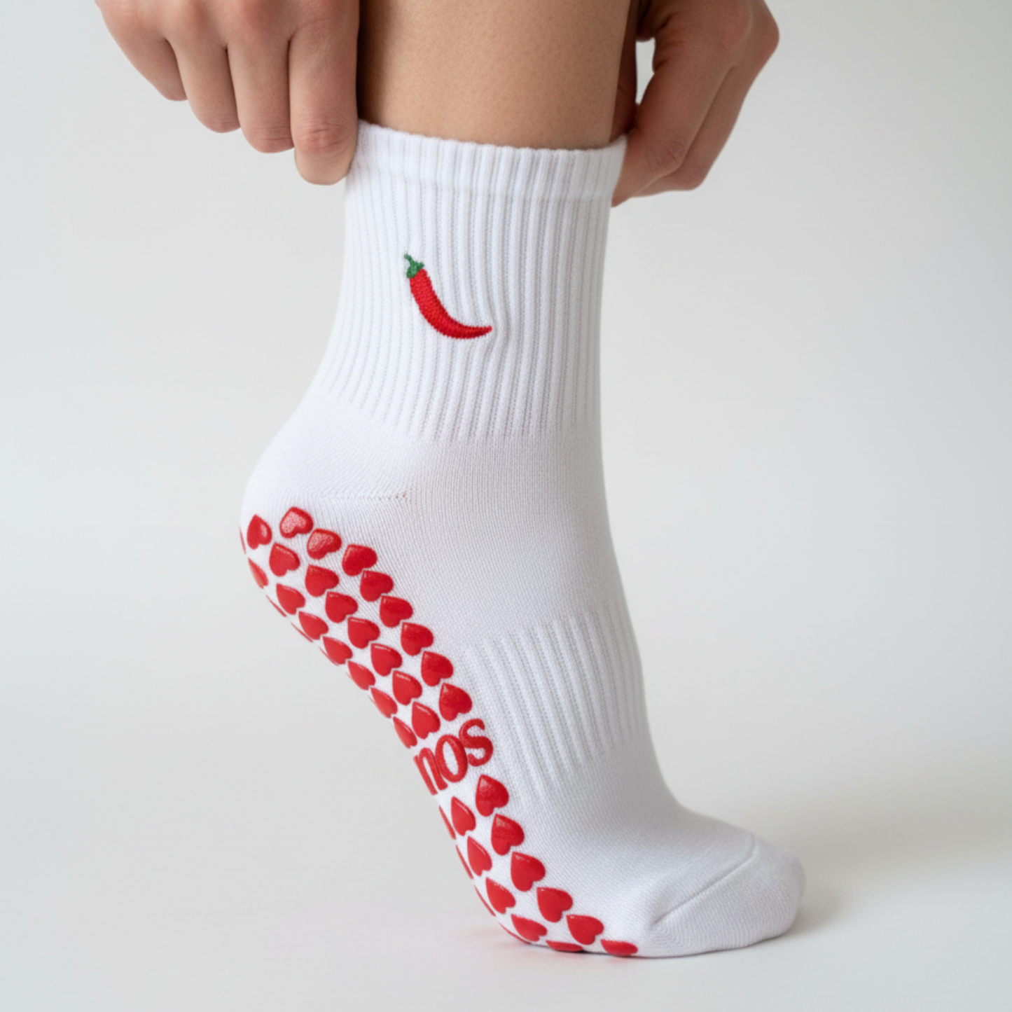 Extra Spicy Grip Socks