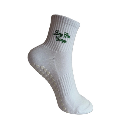 Lucky Girl Energy Grip Socks
