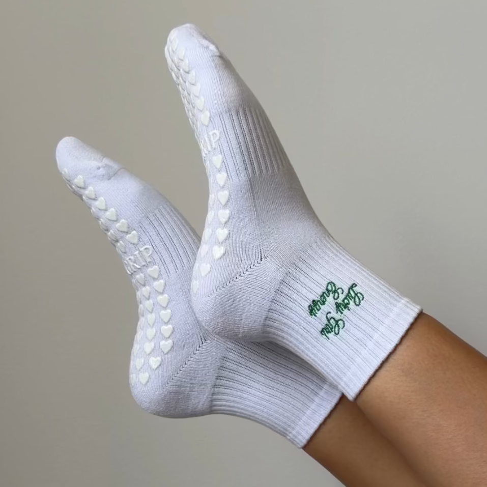 Lucky Girl Energy Grip Socks