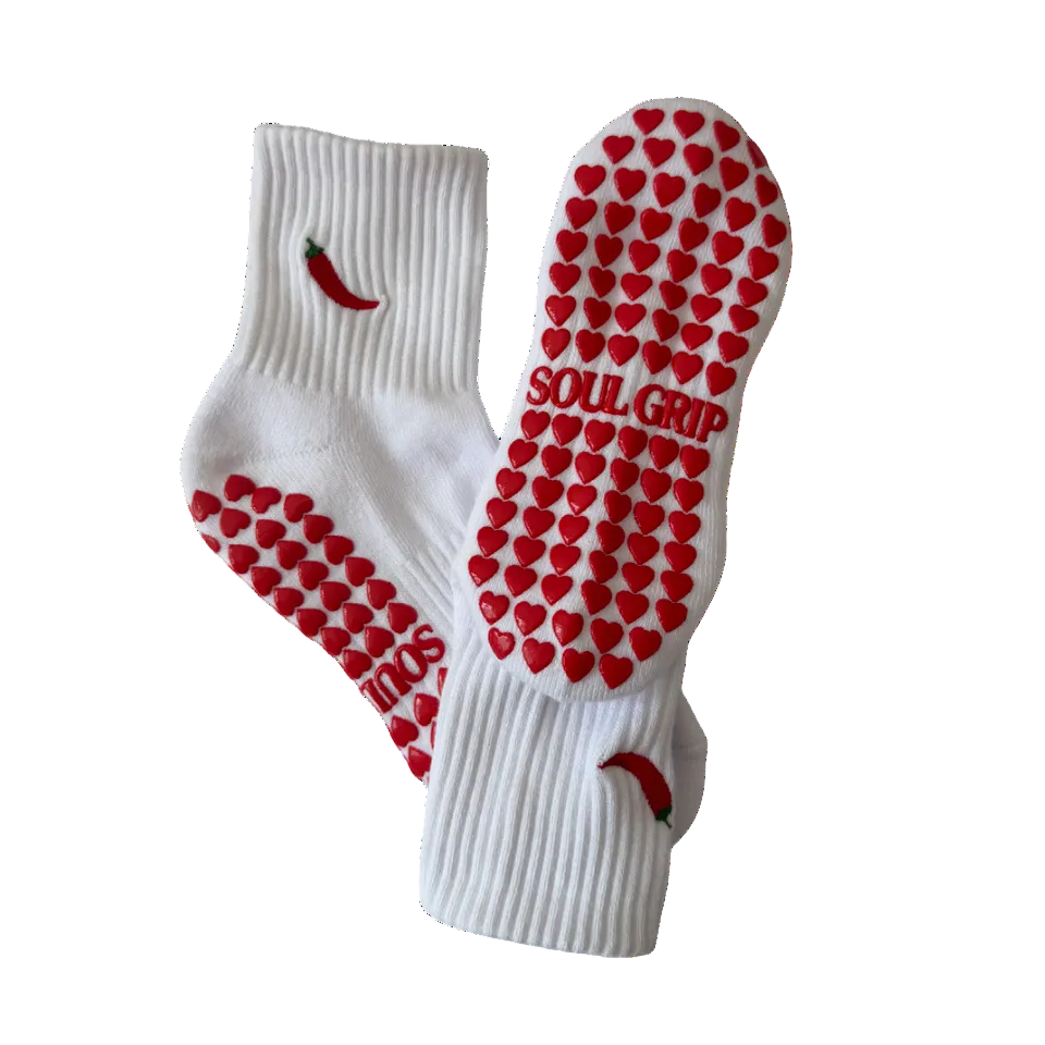 Extra Spicy Grip Socks